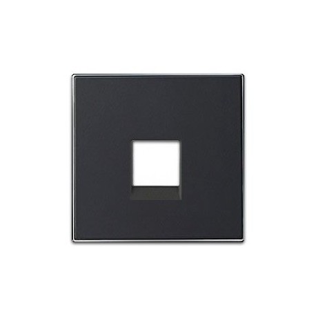 TAPA TOMA TELEFONO CRISTAL NEGRO NIESSEN SKY 8517 CN