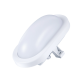 APLIQUE LED DE EXTERIOR OVALADO 6W ALVERLAMP