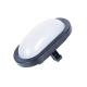 APLIQUE LED DE EXTERIOR OVALADO 6W ALVERLAMP