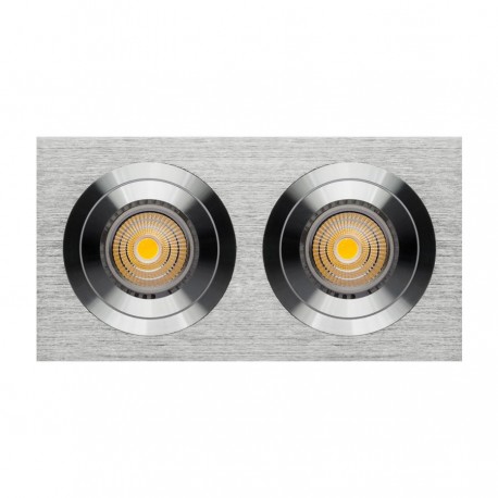 OJO DE BUEY LED CUADRADO ABATIBLE DOBLE 7W VARIOS COLORES BJF