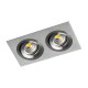 OJO DE BUEY LED CUADRADO ABATIBLE DOBLE 7W VARIOS COLORES BJF